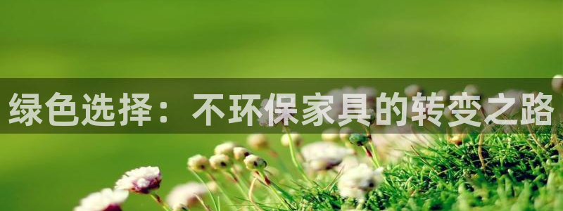 杏耀平台官方登陆：绿色选择：不环保家具的转变之路