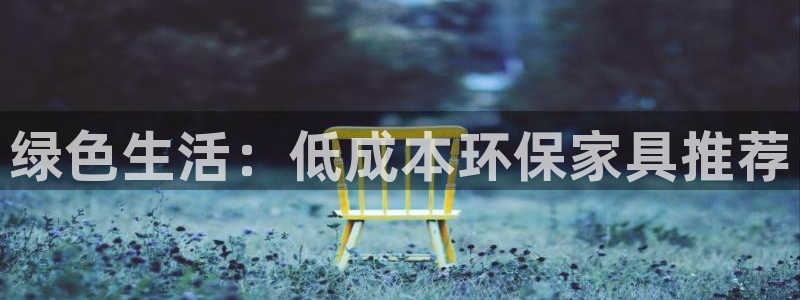 杏耀平台代理登录网址：绿色生活：低成本环保家具推荐