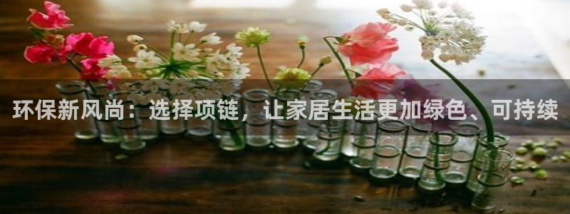 杏耀平台手机app：环保新风尚：选择项链，让家居生活更加绿色