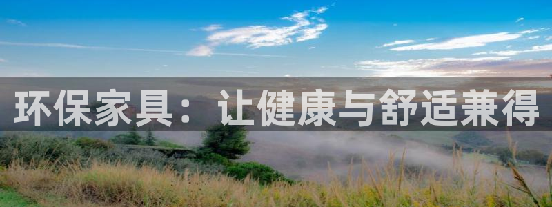 杏耀开户app下载：环保家具：让健康与舒适兼得